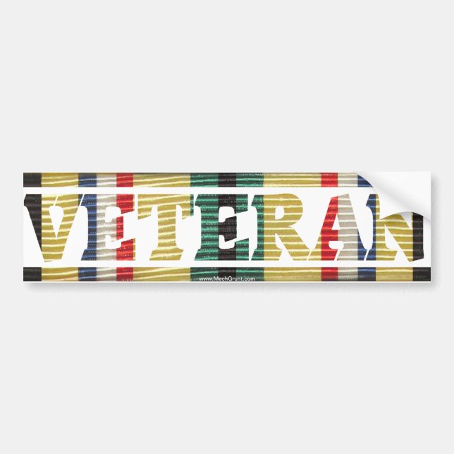 Gulfkrigetveteranklistermärke Bildekal (Framsidan)