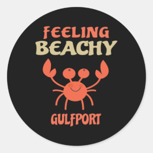 Gulfport Vacation - familjen Mississippi Resa Runt Klistermärke
