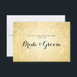 Gulfstenar i bröllop-rådgivningskortet ser konfett rådkort<br><div class="desc">Elegantens möhippa/möhippa "Bröllop Advice Card" för bruden och trippen med glamorösa gula fettstenar betraktar konfetti och anpassningsbar text. Imponera på din familj och dina vänner med den här snyggten och den moderna designen. Helt anpassade! Lätt att använda och lätt att anpassa. Ordna i dag!</div>