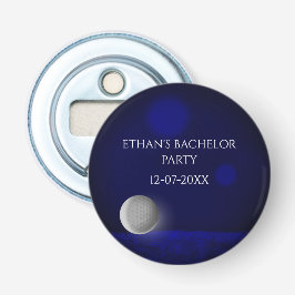 Gulgolffest i boll flasköppnare