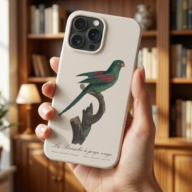 Gulhalsad parakit, Brotogeris jugularis (Orange-Chinned Parakeet, Brotogeris jugularis. iPhone Case)