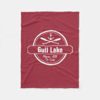 Gull Sjö Minnesota ankare, paddelstad och namn
