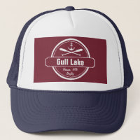 Gull Sjö Minnesota ankare, paddelstad och namn