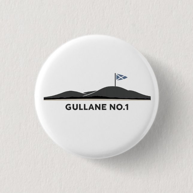 Gullane Skottland golfboll  Knapp (Framsida)