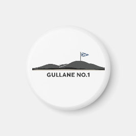 Gullane Skottland Golfboll  Magnet