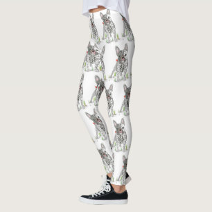 Gullgångarna för cute och färglös Fransk Leggings