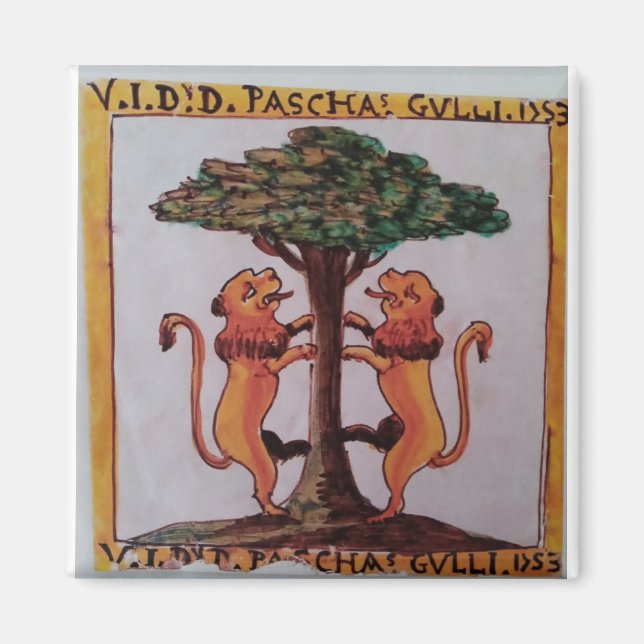 Gulli Family Crest Magnet (Framsidan)