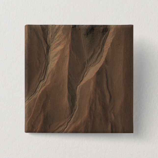 Gullies Kant vid Hale Crater, Mars Knapp (Framsida)