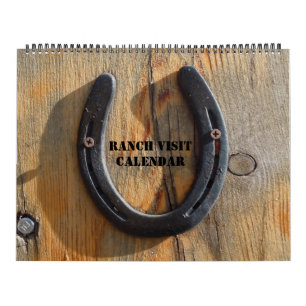 Gullig 2013 western ranchdjurkalender kalender