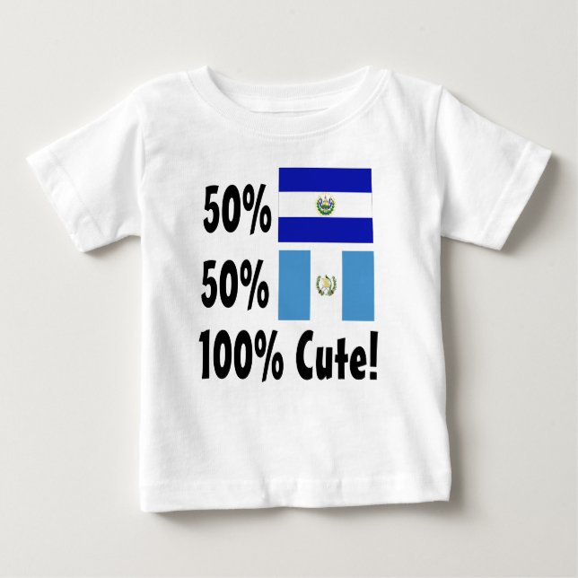 Gullig 50% Salvadorian 50% guatemalan 100% Tröja (Framsida)