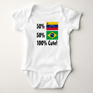Gullig 50% venezuelansk 50% brasilian 100% tee
