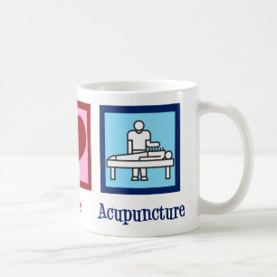 Gullig akupunktur för Acupuncturistfredkärlek Kaffemugg