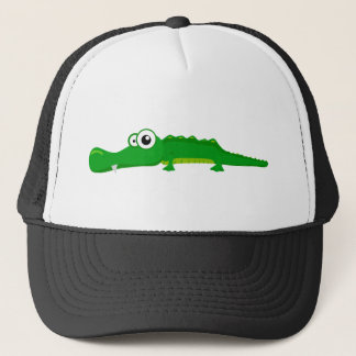 Gullig alligator truckerkeps