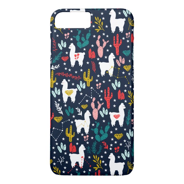 Gullig Alpaca Case-Mate iPhone Skal (Baksida)