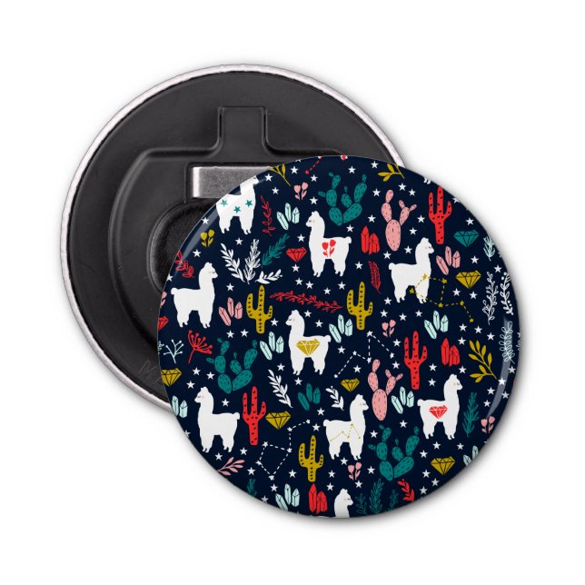 Gullig Alpaca Flasköppnare (Framsidan)