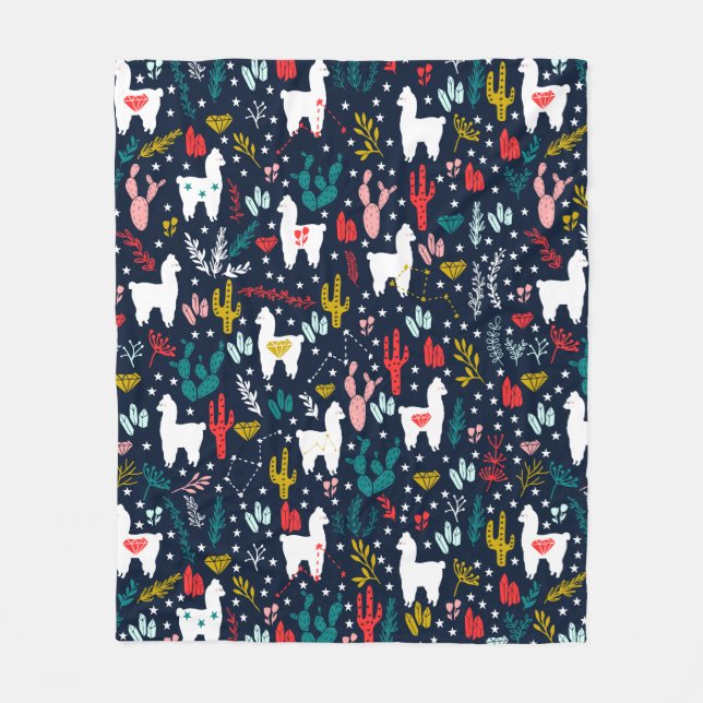 Gullig Alpacafilt Fleecefilt (Framsidan)