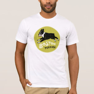 Gullig älsklings- hund för kall stil för Boston Tee