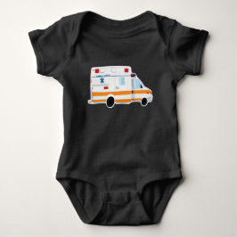 Gullig ambulansbabyBodysuit T-shirt