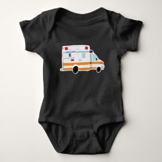 Gullig ambulansbabyBodysuit T-shirt