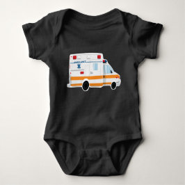 Gullig ambulansbabyBodysuit Tee