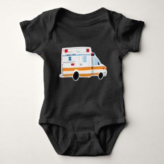 Gullig ambulansbabyBodysuit Tee