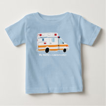 Gullig ambulansT-tröja - baby - småbarn - ungar