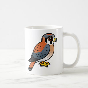 Gullig amerikantornfalk kaffemugg