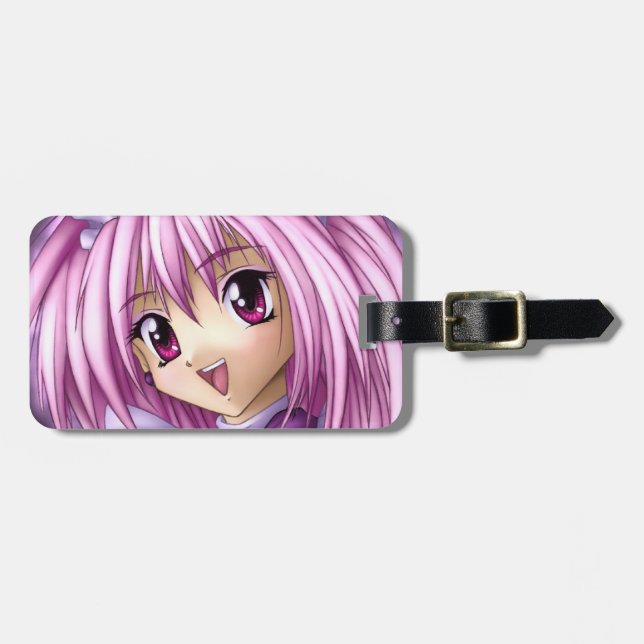 Gullig AnimeflickaMaid Bagagebricka (Horisontell Framsida)