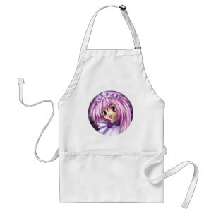 Gullig AnimeflickaMaid Förkläde