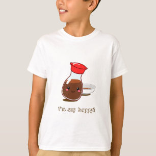 Gullig Animesoya "mig förmiddagsoylycklig! ", T Shirt