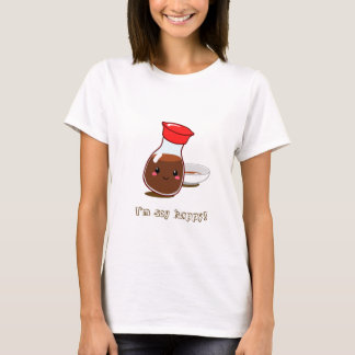 Gullig Animesoya "mig förmiddagsoylycklig! ", Tee Shirt