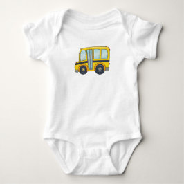Gullig anpassadeskolbuss tee