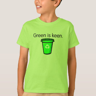 Gullig återvinningskjortaför barn t-shirt