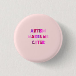 Gullig Autism knäppas Knapp