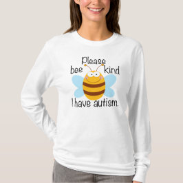 Gullig Autismvits T Shirt