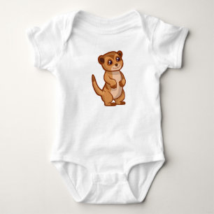 Gullig baby Meerkat T Shirt
