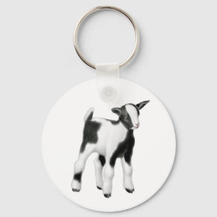 Gullig babyget Keychain Nyckelring