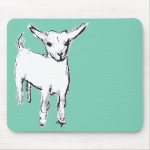 Gullig babyget Mousepad Musmatta