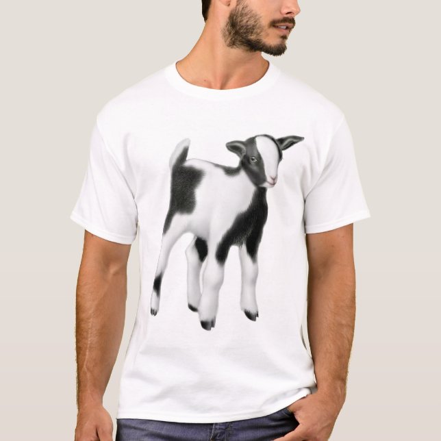 Gullig babygetT-tröja Tee Shirt (Framsida)