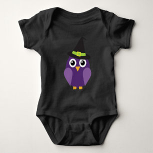 Gullig babyHalloween uggla Tee