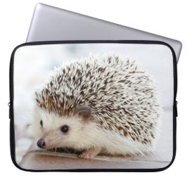 Gullig babyigelkott laptop sleeve