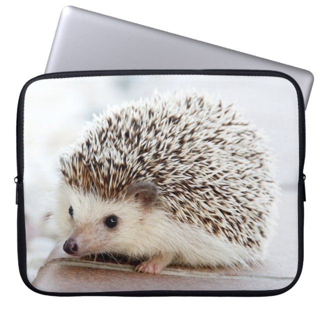 Gullig babyigelkott laptop sleeve (Framsidan)