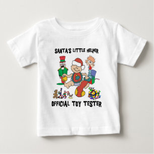 Gullig babyjul t-shirt