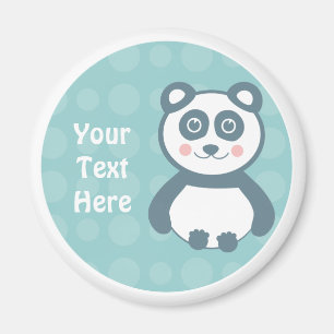 Gullig babyPandamagnet Magnet