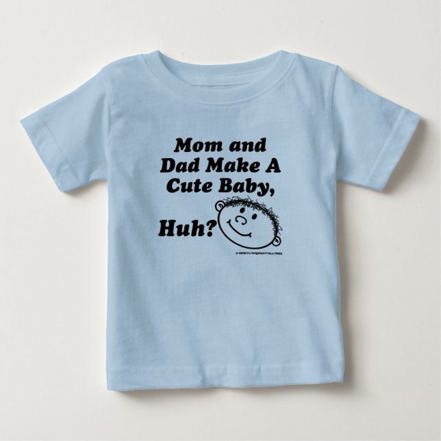 Gullig babyRascalutslagsplats T-shirt (Framsida)