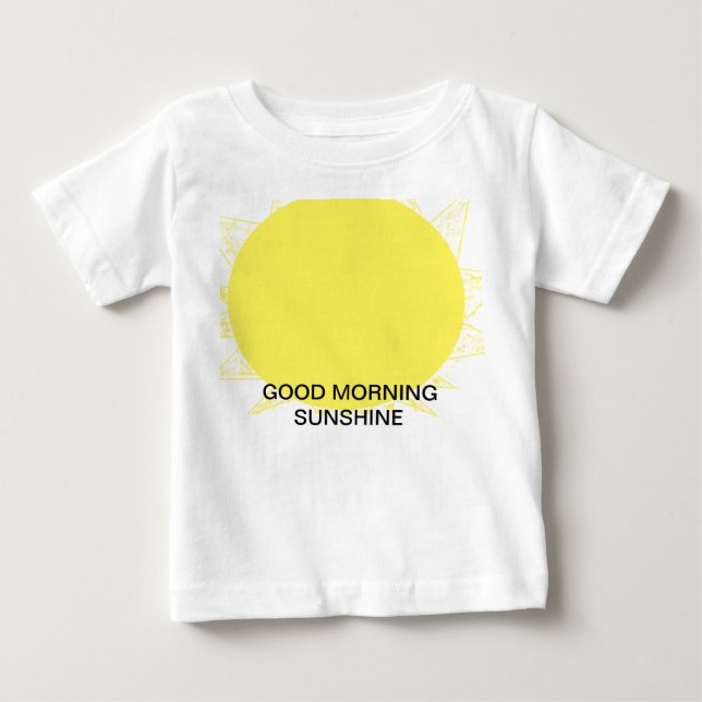 GULLIG BABYUTSLAGSPLATS T SHIRT (Framsida)