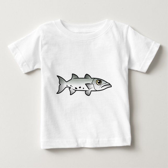 Gullig Barracuda Tee Shirt (Framsida)