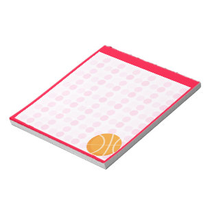 Gullig basket anteckningsblock