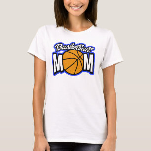 Gullig basketmamma som är rolig och t-shirt