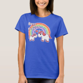 Gullig bäst Unicornmamma någonsin T Shirt